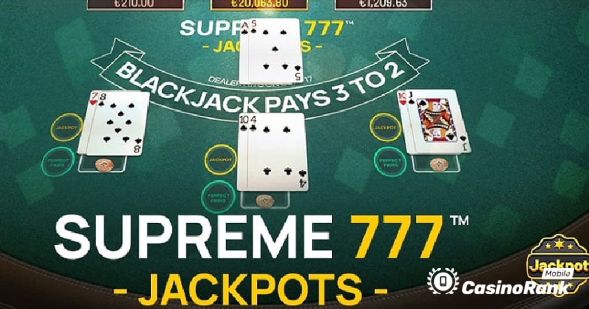 Betsoft Gaming Boosts Its Table Game Selection with Supreme 777 Jackpots